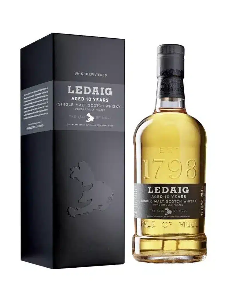 Ledaig 10 ans 46.3% ET SON 2TUI