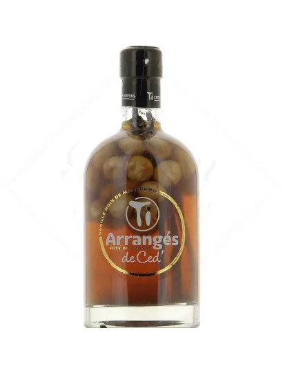 RHUM Ti ARRANGES DE CED - Vanille Noix de Macadamia 32% - MonWhisky