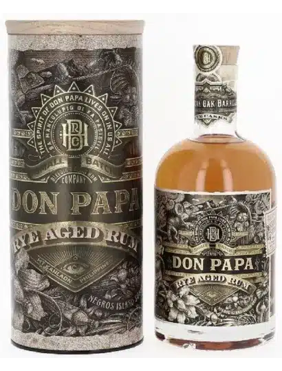 Don Papa Rye Cask 45° et son étui - Rhum vieux des Philippines