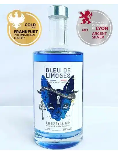 Gin Bleu de Limoges 41% - French Gin | Mon Whisky
