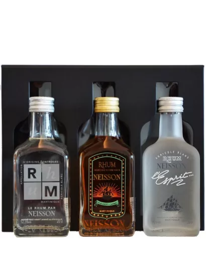 Coffret rhum Neisson Découverte 3 x 20 cl