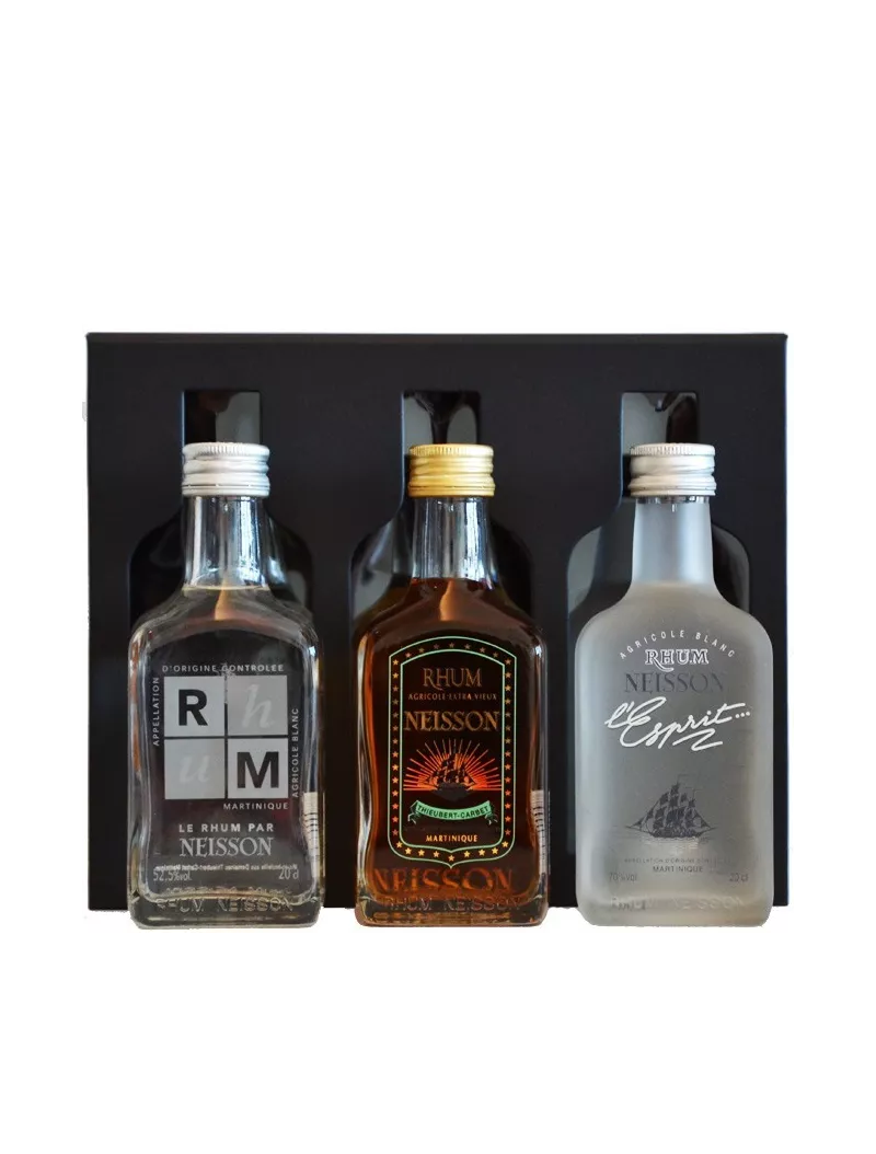 Coffret rhum Neisson Découverte 3 x 20 cl