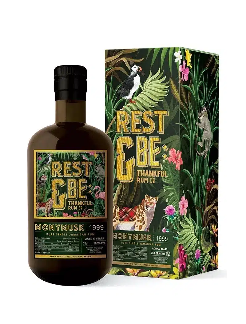 REST & BE THANKFUL 1999 Monymusk MPG Single Cask