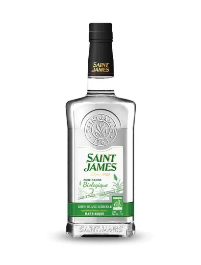SAINT JAMES rhum blanc  BIO 56,5%