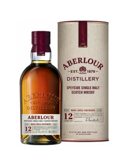 ABERLOUR 12 YO - Non Chill Filtered - 48%