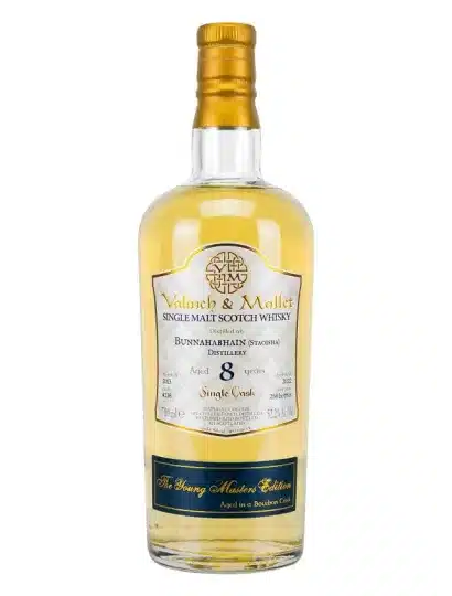 Valinch & Mallet  Bunnahabhain Staoisha 8 ans  52,1%
