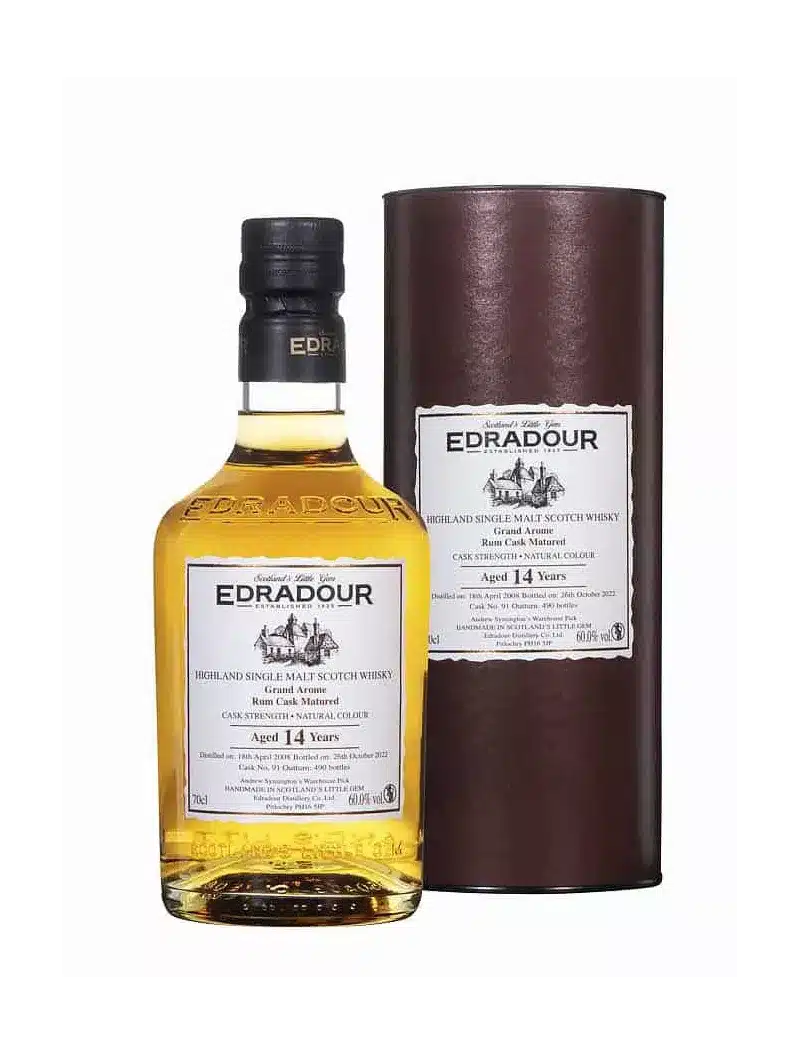 EDRADOUR 14-year-old Grand Arome Rum Cask 60%