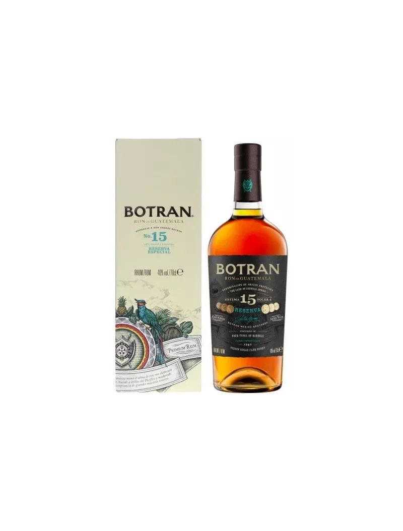 Rhum Botran Solera 15 Ans 40%