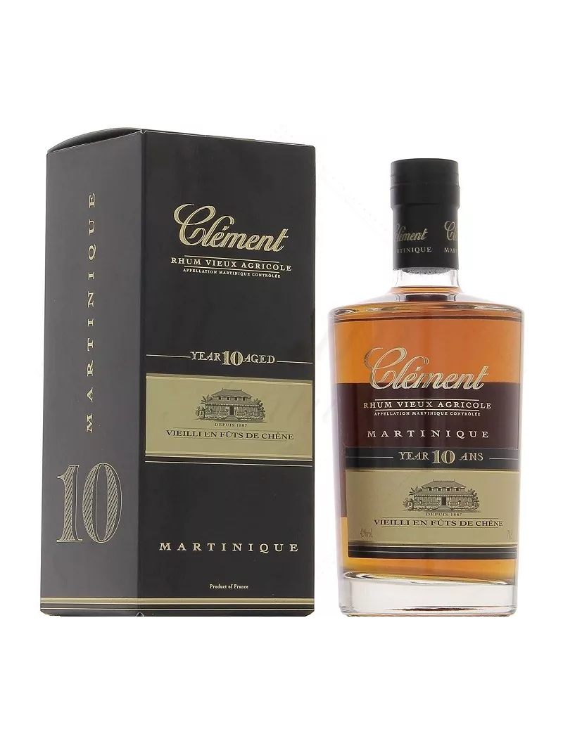 Rum CLÉMENT 10 Ans 42% - MonWhisky