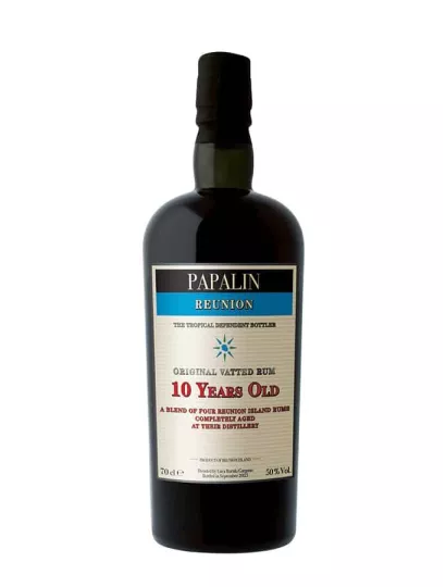 Rum PAPALIN 10 ans REUNION 50% - MonWhisky.fr