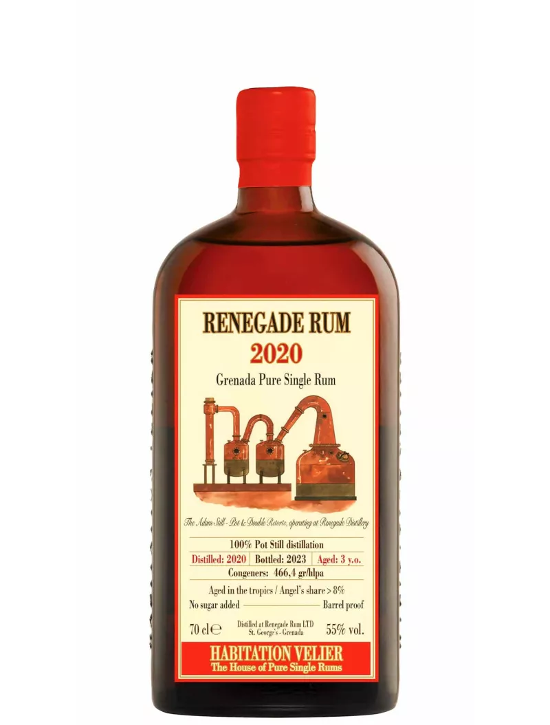 Rhum RENEGADE 3 ans 2020 - Habitation Velier