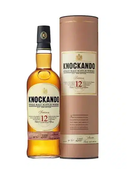 whisky KNOCKANDO 12 ans Season 43%