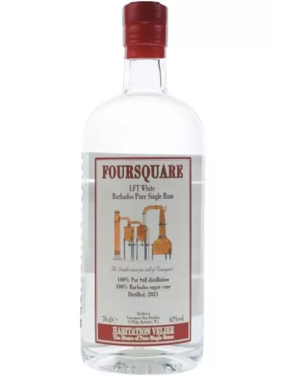 Rum Foursquare LFT White High Esters 62%