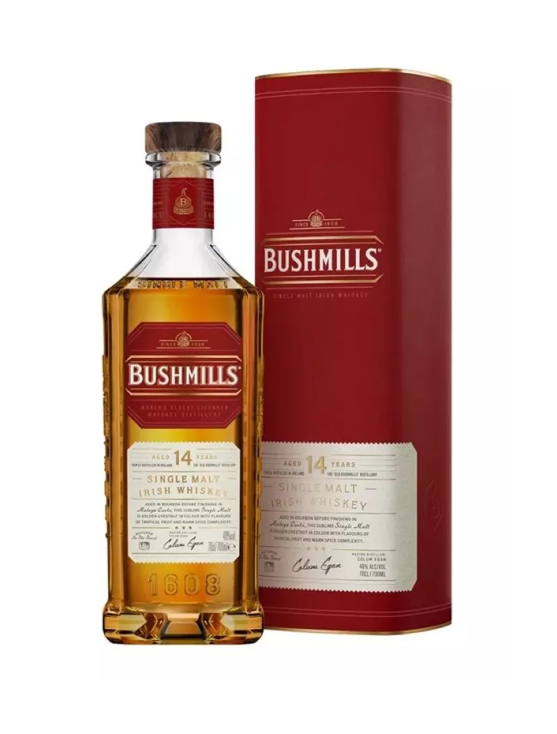BUSHMILLS 14 year-old - Irish Whiskey