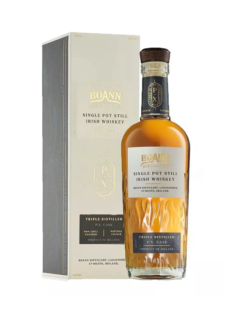 Whiskey irlandais BOANN Single Pot Still PX 47%